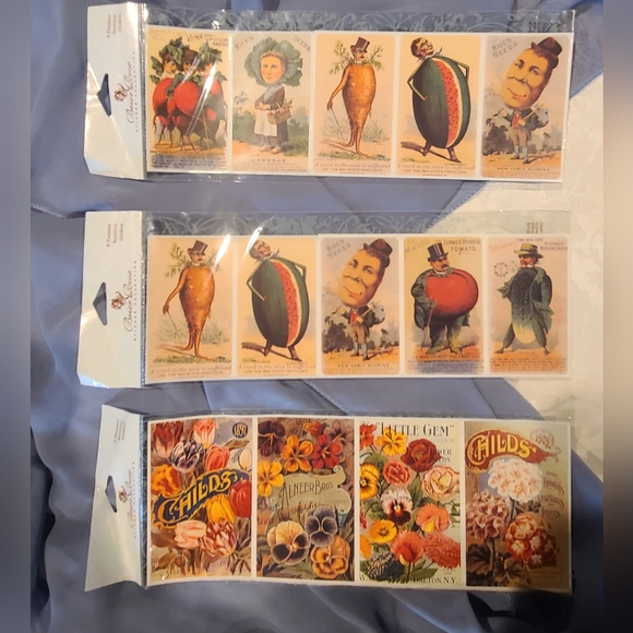 Brier Rose Sticker Collection 8 Pressure Sensitive Stickers Bundle of 3 - Picture 14 of 17